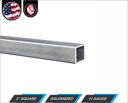 Galvanized square steel - galvanized,